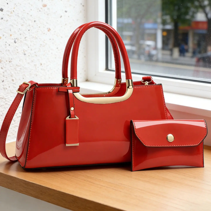Luxury Bags & Leather Repair Of Atlanta Reviews - ชุดกระเป๋าถือสตรี วัสดุ PU หรูหรา น้ำหนักเบา กระเป๋าสะพายข้าง