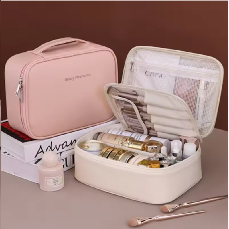 Luxury Bags & Leather Repair Of Atlanta Reviews - กระเป๋าเครื่องสำอางผู้หญิงแบบใหม่ กระเป๋าเก็บของพกพา ความจุขนาดใหญ่ กระเป๋าแต่งหน้าหรูหรา อุปกรณ์จัดระเบียบสำหรับการเดินทาง กระเป๋าใส่ของใช้ส่วนตัว