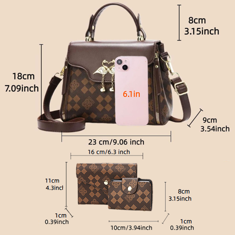 ชุดกระเป๋าผู้หญิง 3 ชิ้น กระเป - Luxury Bags & Leather Repair Of Atlanta Reviews บทวิจารณ์และราคา