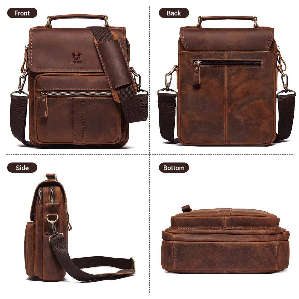 HUMERPAUL ของแท้หนังผู้ชายกระเ - Luxury Bags Outlet บทวิจารณ์และราคา
