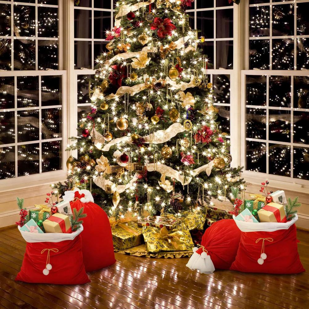 ถุงของขวัญกำมะหยี่หรูหราอเนกปร - Luxury Xmas Bags บทวิจารณ์และราคา