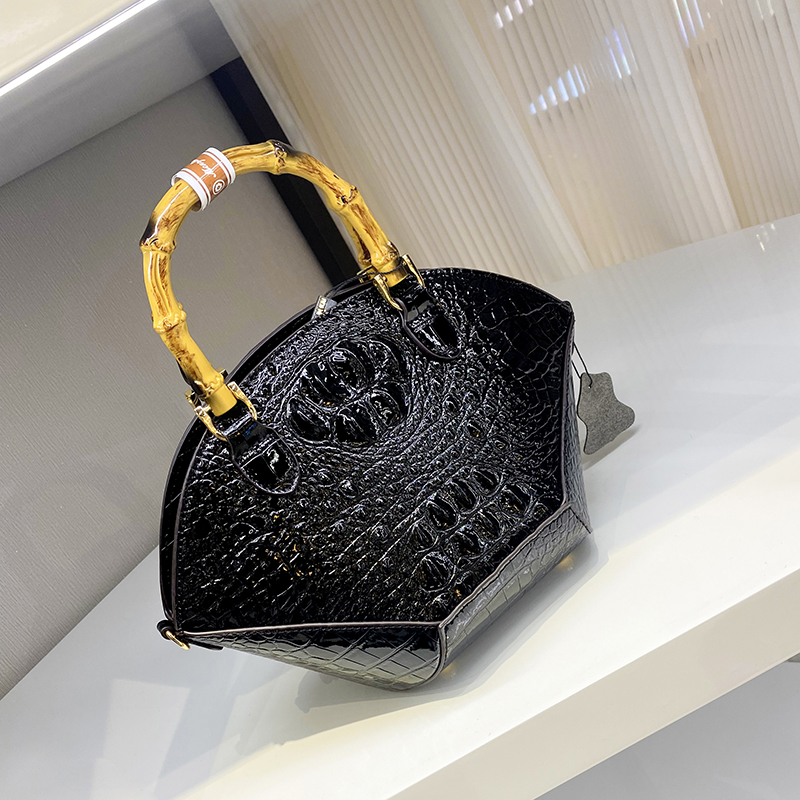 กระเป๋าถือแฟชั่นหนังวัวจระเข้ด - Luxury Bags In Sale บทวิจารณ์และราคา